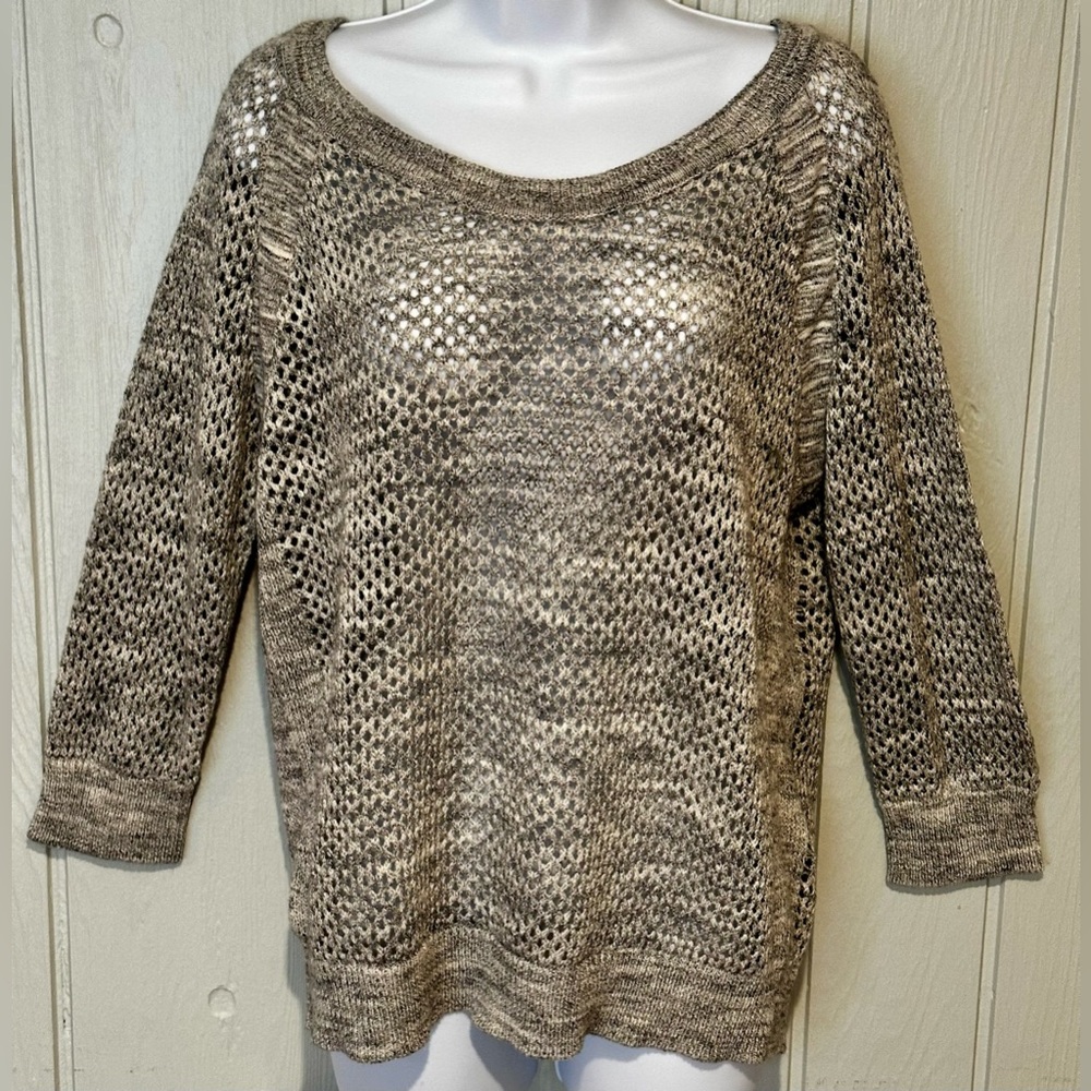 New York & Company Gray Knit Sweater - FINAL PRICE